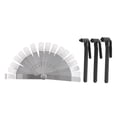 thumbnail image 3 of Zorion Feeler Gauge Tool Metric Inch Measurement Vehicle Maintenance Automotive Repair Style B, 3 of 9