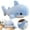 Sky Blue, variant on CHENjy Soft Cute Realistic Sea Creature Stuffed Animal Plush Toy Huggable Plushies for Kids Birthday Gift Idea