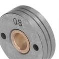 thumbnail image 4 of Lot de 5 rouleaux de guidage de fil de soudage à double entraînement en acier, roulements de roue d'alimentation de fil, rainure de 0,8 à 1,0 mm, 4 of 4