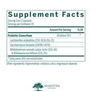 Genestra Brands HMF Travel | Shelf Stable Probiotics to Support Gastrointestinal Health When Travelling | 30 Capsules