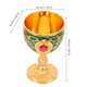 thumbnail image 3 of Elegant European Chalice Cup Vintage Medieval Chalice Goblet Retro Metal Shot Glasses Decorative Wine Goblet Holy Water Cup For Halloween Ceremonial U, 3 of 3