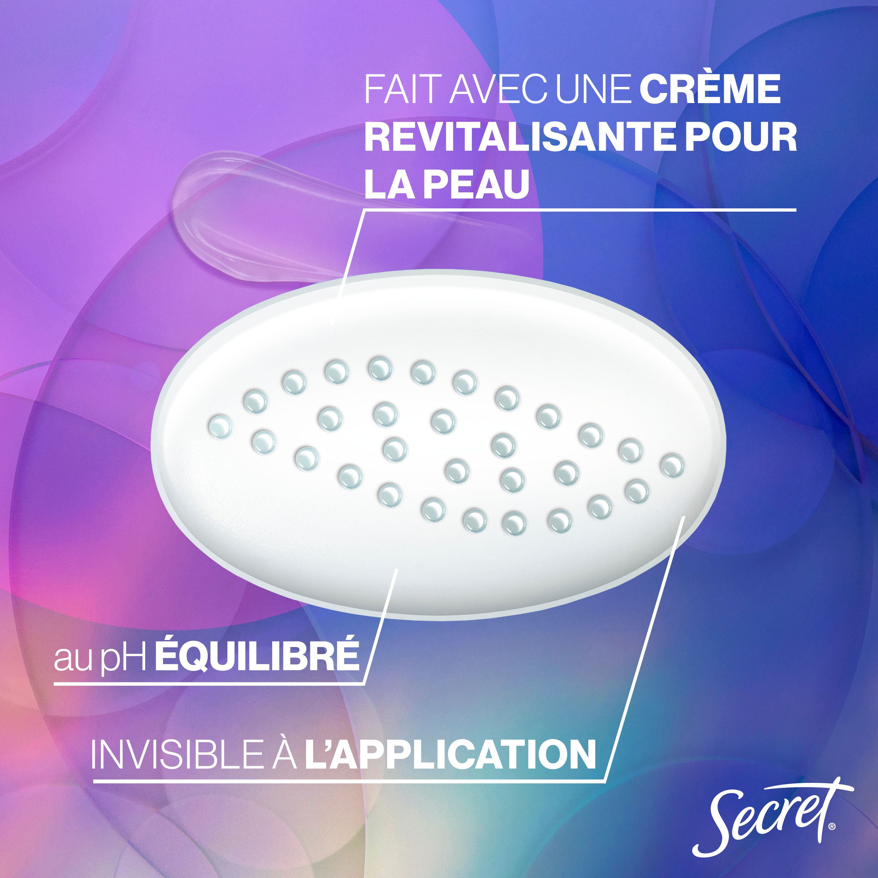 Secret Clear Gel Antiperspirant and Deodorant, Vanilla Scen, 45 g