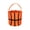 Orange, variant on Easter Sports Theme Bucket with Handle Sport Ball Design Fabric Egg Hunting Basket Basketball Soccer Baseball Football Storage Buckets for Party Home Gift