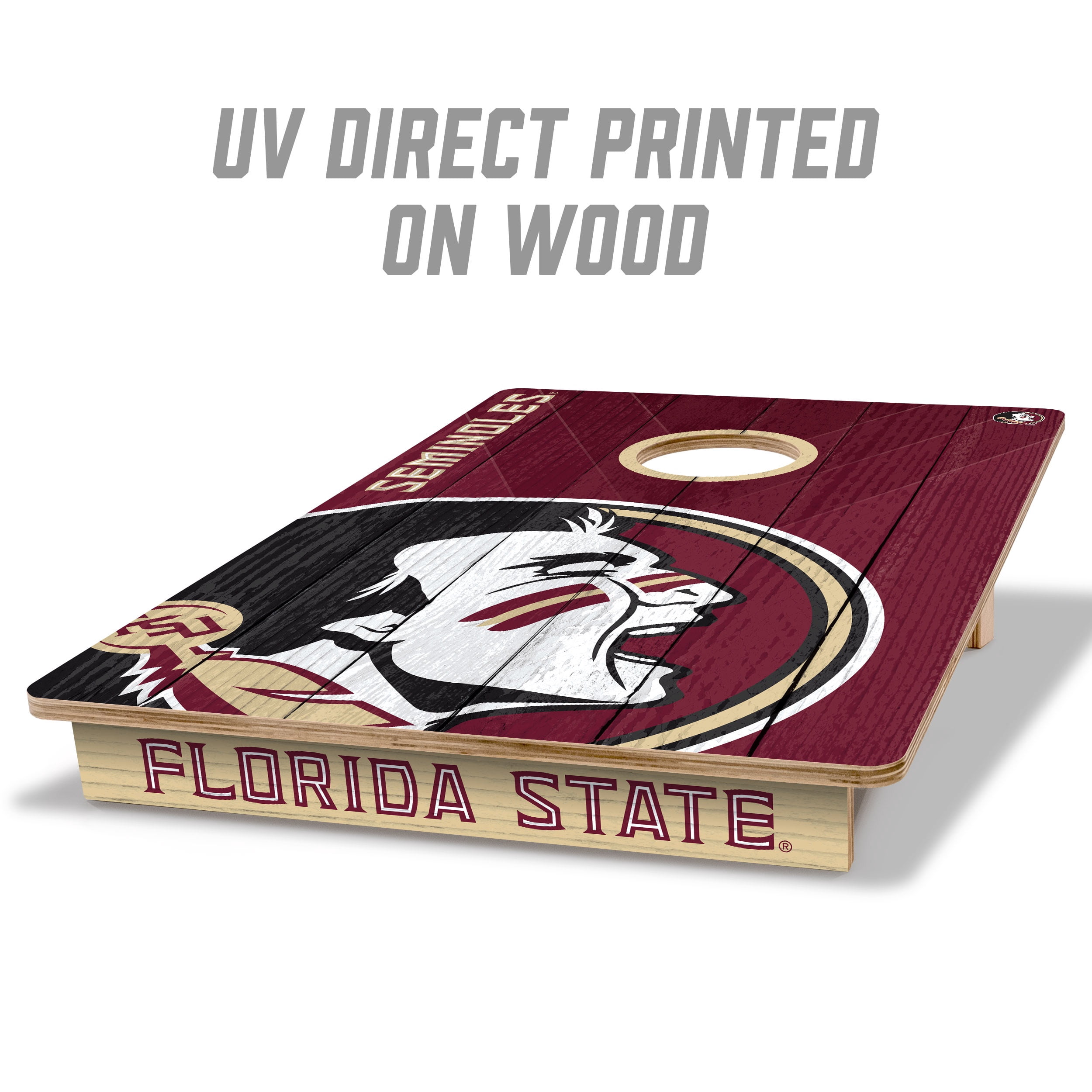 YouTheFan NCAA Florida State Seminoles 2' x 3' Cornhole Game No Bags