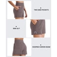 thumbnail image 2 of G4Free Smoofit Modal Soft Sweat Shorts for Women High Waist Athletic Shorts for Summer Casual Relaxed with Pockets, 2 of 8