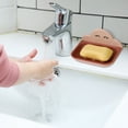 thumbnail image 3 of EGNMCR Brosses pour Nettoyer Porte-Savon Mural Porte-Savon Rack Boîte Maison Rack hanger, 3 of 3