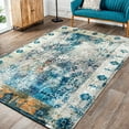 thumbnail image 6 of nuLOOM Vintage Dotty Area Rug, 4' x 6', Dotty Blue, 6 of 6