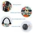 thumbnail image 7 of FORMRS Women's Travel Backpack Purse Anti-Theft Hidden Pockets Casual Shoulder Bag, Orange Japanese Flowers Pattern, 7 of 7