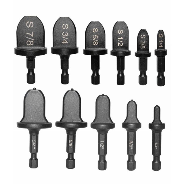 Expansor de tubo de vástago hexagonal para aire acondicionado, herramientas de cambio de tubo de cobre, 11 Uds. Tmvgtek Para estrenar