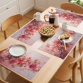 thumbnail image 5 of Placemat Set of 6 Flower Floral Placemats for Dining Table Watercolor Modern Abstract Washable Table Mats for Kitchen and Party Decor Indoor & Outdoor Use, 5 of 8