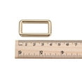 thumbnail image 4 of 31x15mm Rectangle Buckles Zinc Alloy Gold Tone 8Pack, 4 of 5