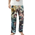 thumbnail image 3 of Demon Slayer Home Pajamas Sleep Pants Teen Sleeping Pants for Women Men, 3 of 8