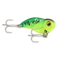 thumbnail image 3 of Artificial Bait, High Resolution Body 5g Realistic 3D Eyes Reusable VIB Fishing Lure  For Bass ANGGREK Cuerpo Verde y Rayas Negras, 3 of 8