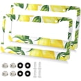 thumbnail image 2 of Coolnut Lemon License Plate Frames 2 Pack, Waterproof Aluminum Alloy Car Tag Holder 2 Holes License Plate Covers with Screw Caps Auto Accessories, 2 of 7