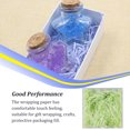 thumbnail image 3 of 1 Pack Lafite Paper Raffia Filler Multifunction Craft Decoration Colorful Shredded Box Packaging Decoration Practical Wedding Party Easter New Year Light green, 3 of 7