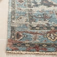 thumbnail image 4 of Safavieh  Hand-knotted Izmir Anjali Traditional Oriental Wool Rug with Fringe Blue/Light Brown 9'  x  12' 9' x 12' Brown, 4 of 5