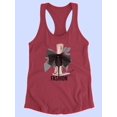 thumbnail image 3 of Fashion Women Shoes With Bow  Racerback Tank Women -Image by Shutterstock, Female Small, 3 of 4
