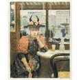 thumbnail image 3 of Albert-Emmanuel Bertrand 12x14 Black Modern Framed Museum Art Print Titled - The Absinthe Drinker (1895-1905), 3 of 5