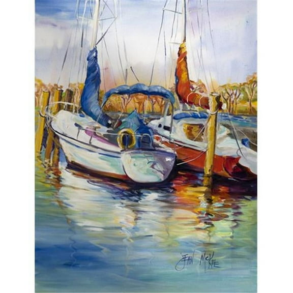 Mississippi Sailboats Flag Garden Size