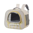 thumbnail image 2 of TOPRenddon Sac à Dos Transparent pour Animaux de Compagnie Style Astronaute - Grande Capacité Sac de Voyage Imperméable pour Chien/chat pour Camping, Randonnée et Visites Vétérinaires avec Maille Respirante (Moins de 7kg), 2 of 9