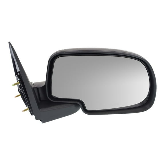 For Chevy Avalanche 1500/Avalanche 2500 2002 03 04 05 2006 Door Mirror Passenger Side | Manual Glass | Non-Heated | Manual Folding | Chrome Cover | Standard | For GM1321208 | 15055282, 15172252