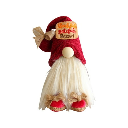 

Zheniopp Decoration Desktop Gnome Standing Doll Creative Decoration Doll Desktop Ornament 1PC Cute Ornament Set