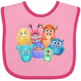 thumbnail image 3 of Inktastic Halloween Monsters Boys or Girls Baby Bib, 3 of 4