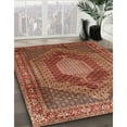 thumbnail image 2 of Ahgly Company Indoor Rectangle Traditional Red Persian Area Rugs, 5' x 8', 2 of 6