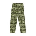 thumbnail image 5 of Xecao Green Snake Men's Straight Lounge Pajama Pants: The Ultimate in Comfortable Sleepwear, 5 of 9