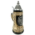 thumbnail image 5 of German Eagle Pewter Relief with State Crests German Beer Stein .75L ONE Mug New, 5 of 11