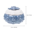 thumbnail image 2 of 1 Pce Conteneur de Rangement Multifonctionnel en Céramique Bleue pour Articles Ménagers, 2 of 8