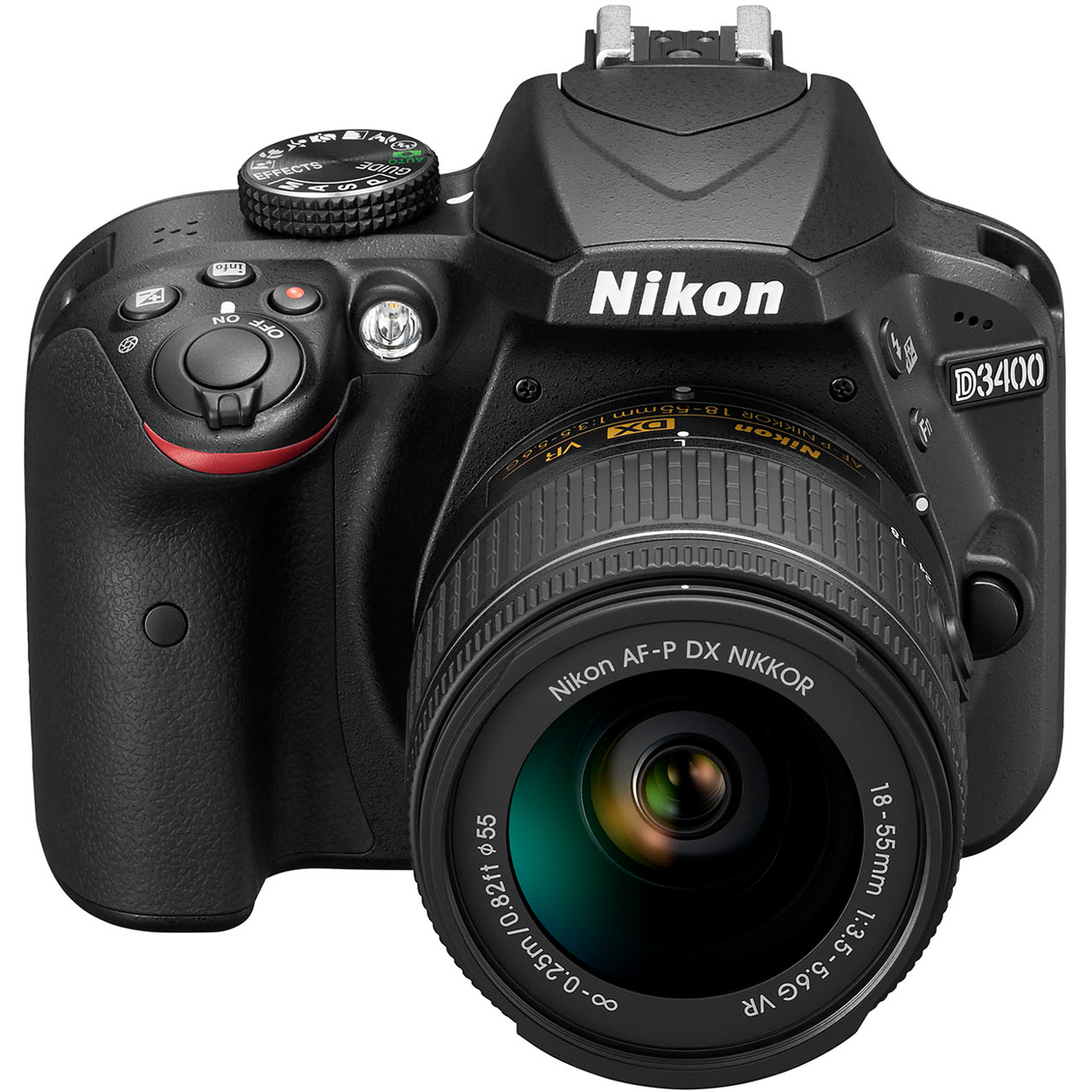 Nikon D3400/D3500 DSLR Camera with 18:55mm Lens (Black) & Sigma 70:300mm SLD DG Lens Package, Black Bundle 64GB SDXC Memory Card Supreme Bundle - image 4 of 10