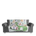 thumbnail image 2 of Creative Products Dinosaur Alphabet 50x60 Coral Fleece Blanket, 2 of 3