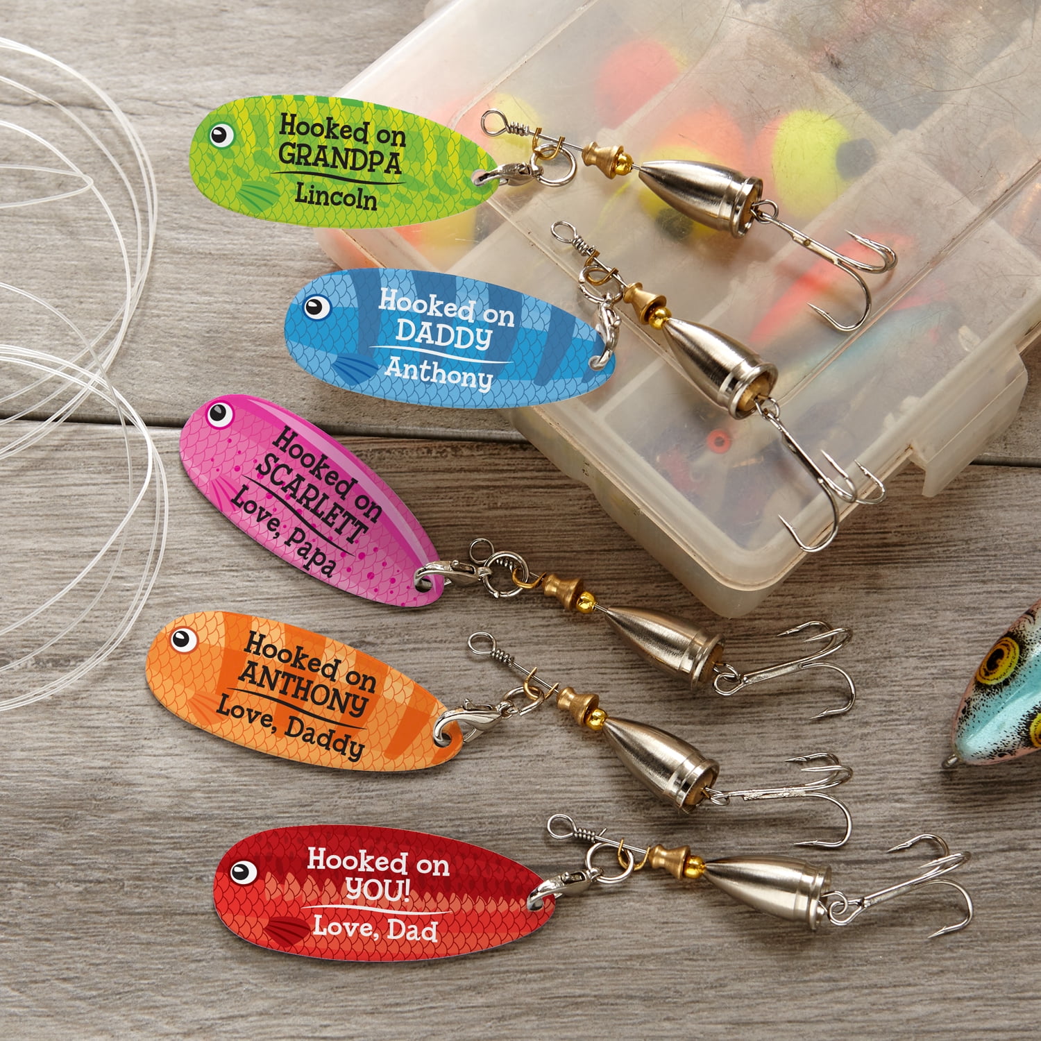 Personalized fishing lures Clearance