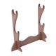 thumbnail image 4 of Soporte de madera para flauta Soporte de exhibición de para flauta de escritorio para silbatos irlandeses, 4 of 9