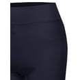 thumbnail image 4 of A2Y Women's Basic Solid Premium Cotton High Rise Bike Shorts Navy S, 4 of 5
