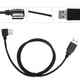 thumbnail image 4 of Cable de datos USB codo a conector macho recto conversión caja de disco duro línea de extensión 1m, 4 of 8
