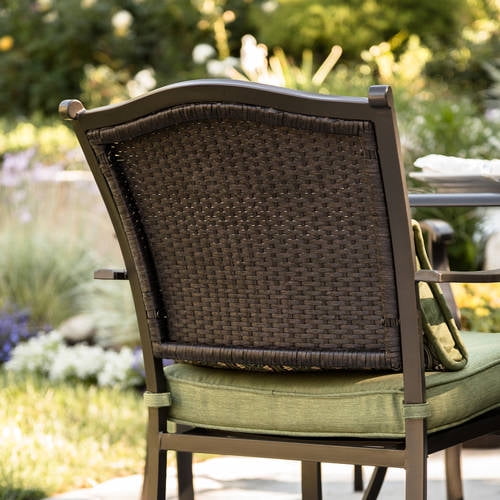 Better Homes And Gardens Providence 7 Piece Patio Dining Set Green Better Homes And Gardens Providence 7 Piece Patio Dining Set Green Seats 6 Com