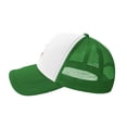 thumbnail image 3 of Yeshua Jesus Christian Trucker Hats Green One Size Adjustable Snapback Hat, 3 of 5