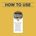 thumbnail image 5 of Cutlery Detergent Tablets Kitchen Cutlery Decontamination Remove Oil Fresh And Gentle Clean Dishes Cleaning Tablets, 5 of 5