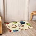 thumbnail image 6 of Baseball Polyester Non-Slip Machine Washable Office Rug Door Rug Floor Mats, 6 of 6