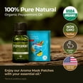 thumbnail image 5 of Gya Labs Organic Peppermint Essential Oil for Hair & Aromatherapy - (0.34 fl oz) - Premium Grade Natural Organic Peppermint Oil for Diffuser & Skin, 5 of 8
