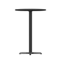 thumbnail image 6 of Bowery Hill 36" Round Restaurant Bar Table in Black, 6 of 9