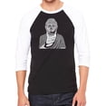 thumbnail image 1 of Men's Raglan Baseball Word Art T-shirt - Buddha, 1 of 2