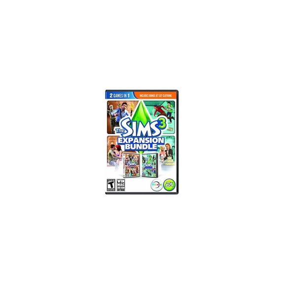 Sims 3 Expansion Bundle, Electronic Arts, PC, Mac, [Physical], 73123