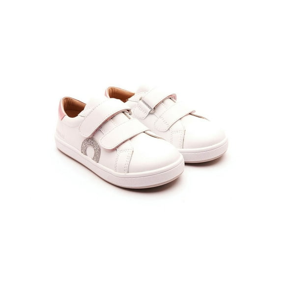 Old Soles Kix Leather Sneaker, 34, White