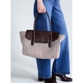 thumbnail image 2 of Free Assembly Women's Satchel, Tan Gray, 2 of 6