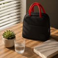 thumbnail image 5 of Insulated Lunch Bag | Reusable Black Lunch Bag for Work and Daily Use, Insulated Lunch Tote for Cold and Hot, 5 of 6