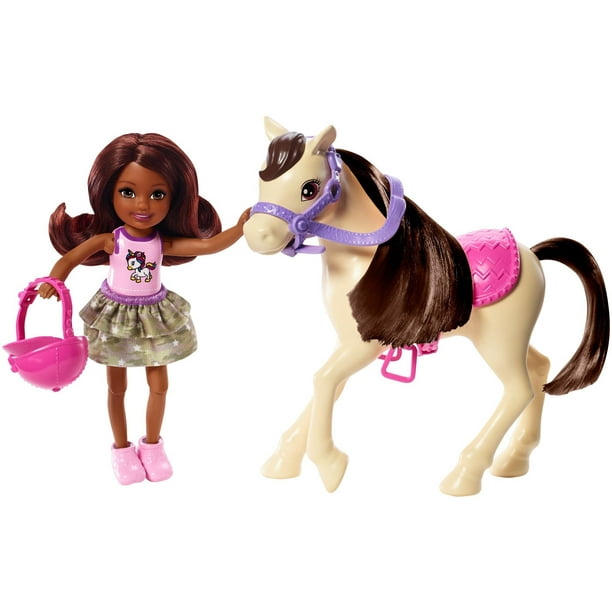 Fauteuil Beschuldiging Slink Barbie Club Chelsea Doll And Horse, 6-Inch Brunette, Wearing Fashion And  Accessories - Walmart.com