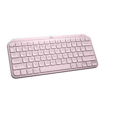 Logitech - MX Keys Mini TKL Wireless Bluetooth Scissor Keyboard with Backlit Keys - Rose